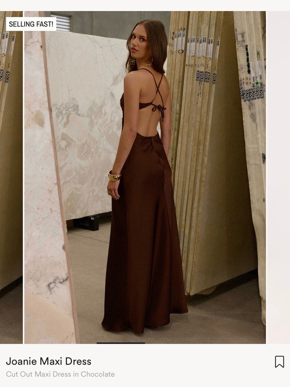 Joanie Maxi Dress- Peppermayo - Picture 3 of 3